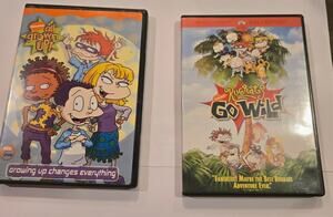 Nickelodeon Rugrats Movie Bundle - Rugrats: All Grown Up & Go Wild Movies